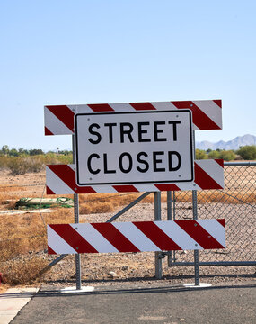 Street Closed Sign, road closed sign
