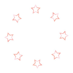 Obraz premium Rose Gold Abstract Shape Line