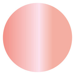 Rose Gold Abstract Shape Line