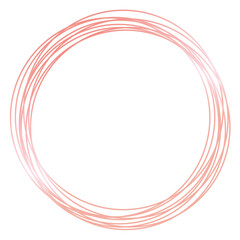 Fototapeta premium Rose Gold Abstract Shape Line