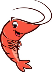 Cartoon Shrimp