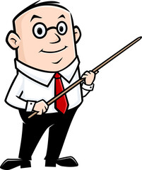 Cartoon Teacher