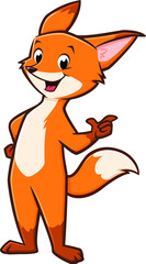 Cute Cartoon Fox