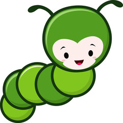 Cartoon Caterpillar