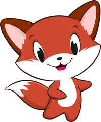 Cartoon Baby Fox