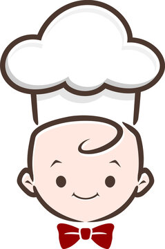 Cartoon Baby Chef