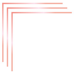 Rose Gold Square Frame