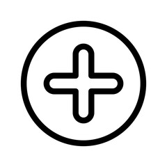 Add Icon Vector Symbol Design Illustration