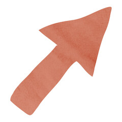 Watercolor arrow png