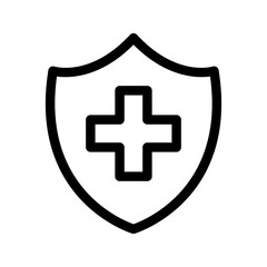 Health Insurance Icon Vector Symbol Design Illustration