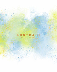 Fototapeta premium abstract watercolor textured background. Design for your date, postcard, banner, logo.