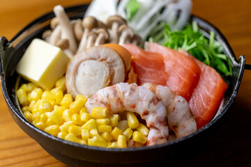 北海風海鮮味噌バター鍋