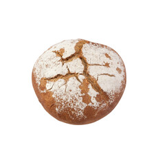 Bread cutout, Png file.