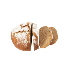 Bread cutout, Png file.