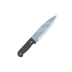 A knife weapon. The weapon of a robber in a murder case.