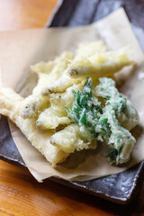 ワカサギの天麩羅