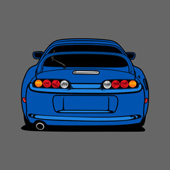 Cartoon car vector illustration for conceptual design. Good for poster, sticker, t shirt print, banner.
Separated layers, easy to edit in your vector supported software.