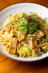 ホルモンうどん