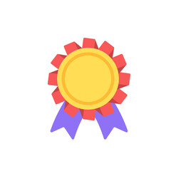 Medals are awarded to the winners of the sporting events.