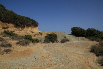 Dunes, an exit to a wild private beach in Croatia