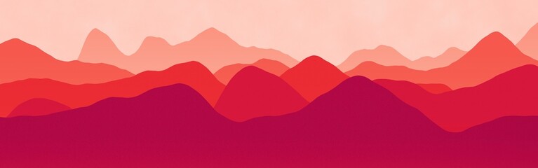 modern mountains ridges in sunrise time computer graphics texture or background illustration