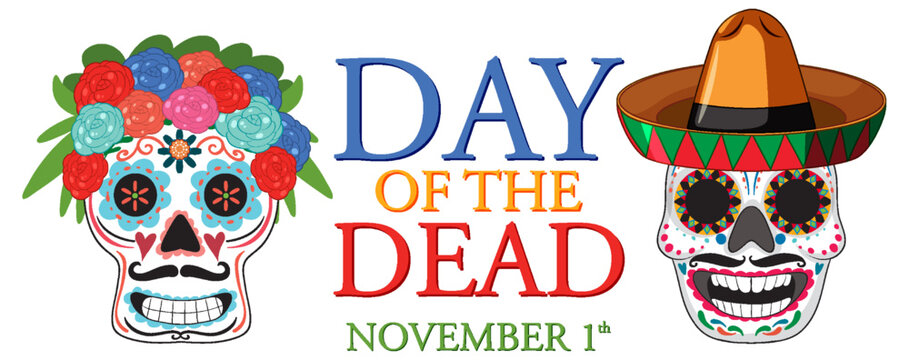 Day Of The Dead Logo Design