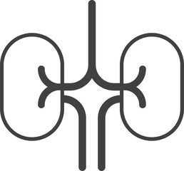 hospital and medicine illustration on transparent background