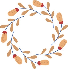 flower illustration on transparent background