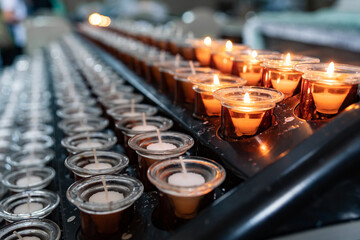 Kerzen, Kirche, Gebet