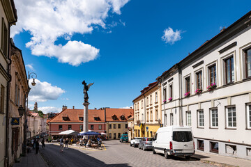 Plakat Szene-Viertel von Vilnius