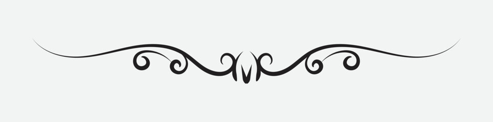 divider, border, frame or line with vintage style