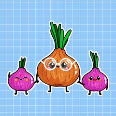 Onion Vector Illustration