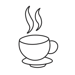 Hand drawn Coffee cup Icon