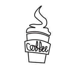 a cup of coffee icon 
