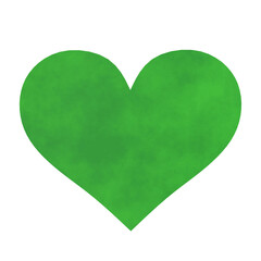 Heart paper. Heart element.