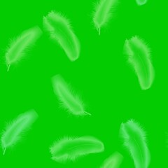 Obraz premium grass isolated on white seamless abstract pattern background fabric design print wrapping paper digital illustration texture wallpaper 