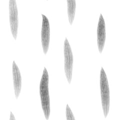 set of leaves black and white seamless abstract pattern background fabric design print wrapping paper digital illustration texture wallpaper 