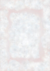 Abstract Vector Pink Background with Silver and White Light Spots. Magic Shiny Pastel Print. Baby Print. Romantic Bokeh Blurred Page Design for New Year. Gentle Stardust Pattern.