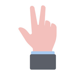 hand gestures of business people element for finance