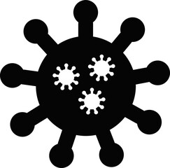 Covid 19 Virus Icon Vector Design