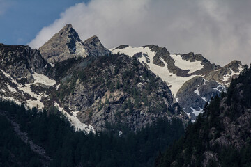 Mountain's scenery of Champorcher, Aosta