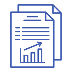 Growth Multicolor Line Icon