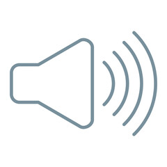 Volume Multicolor Line Icon