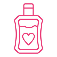 Perfume Multicolor Line Icon