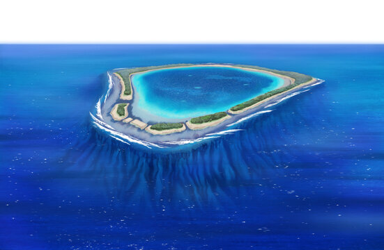 Atoll, illustration