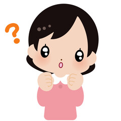 Fototapeta premium ？ 女の子 素材