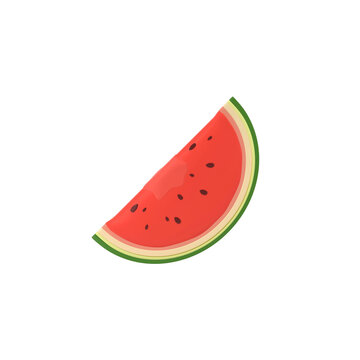 Watermelon Icon Isolated 3d Render Illustration
