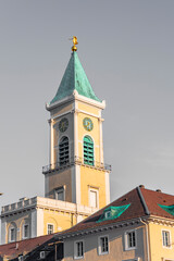 marktplatz in karlsruhe - Historical market square in Karlsruhe, Baden-Württemberg