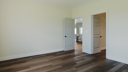 3d render of an empty interior. 