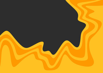 Abstract background with gradient wavy line and with some copy space area